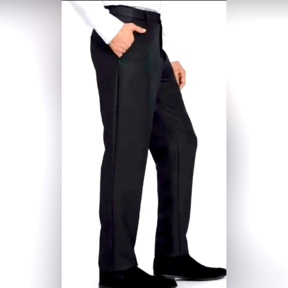 GUESS Jive Dress Pants 36x32 Black Slim Fit Mens NWT